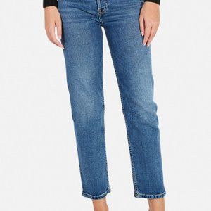 Re/done 70s Ultra High-Rise Straight-Leg Jeans 28